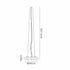 Kade Nickel Band 3 Tier Chandelier